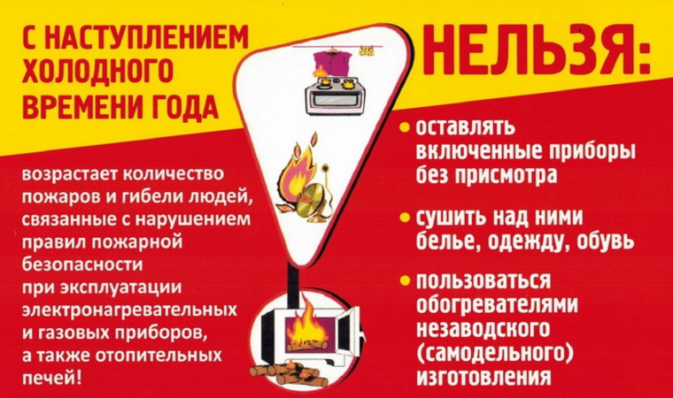О соблюдении пожарной безопасности в холодное время года. О соблюдении пожарной безопасности в холодное время года.